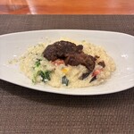 和趣 ビストロ・フェリーチェ - 牛タンのチーズリゾット