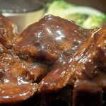 ハンバーグステーキ jumbo - 見た目だけで、ご飯がいただけそうです