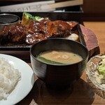 ハンバーグステーキ jumbo - 