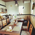 ファーマーズキッチン - カウンター以外のお席も満席でした