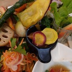 ファーマーズキッチン - 生、揚げ、スティック、チップいろいろな食感が楽しい