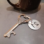 Bistro1048 - 鍵が伝票の代わり…お洒落♪