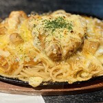 ニューグローリー - 焼チーズカレースパゲッティ！いつご飯来るのかと思ってたらこれはパスタ扱いだから来ないよ