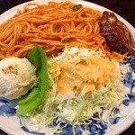 アデリータ - 201411　アデリータ　★ファンシーＡセット（ＬＬサイズ）（980円）★メインプレート（裏側）