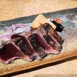 藁焼き鰹たたき明神丸 - 季節の藁焼き塩たたき