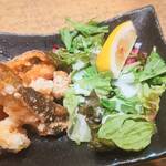 藁焼き鰹たたき明神丸 - うつぼの唐揚げ