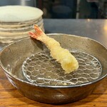 そば くら富 - 海老の天ぷら