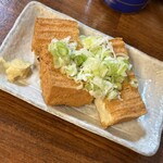 立ち飲み しろちゃん - 絹ごし厚あげ揚げ　アゲアゲ？