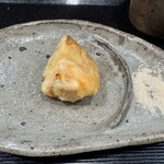 そば くら富 - 富有柿の天ぷら