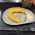 そば くら富 - 南瓜の天ぷら