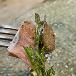 BISTRO H - おまかせコース7,000円、サンマのテリーヌ、サンマ丸ごとピューレ