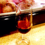 スペイン炭火焼料理 エル フォゴン - オロロソ（400円）。ちゃんとベネシアンドールでサーブしてくれます。