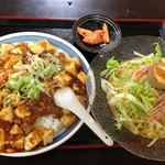 Shikikou - 麻婆飯＆冷やし中華セット