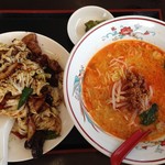 四季紅 - 回鍋飯＆坦々麺セット