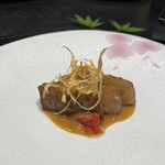 山荘 風の杜 - 黒毛和牛ロースのポワレ