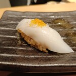 赤坂 鮨 天ぷら 祇園いわい - アオリイカ