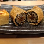 赤坂 鮨 天ぷら 祇園いわい - かんぴょういなりと玉子