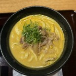 カレーうどん 千吉 - 千吉肉のせカレーうどん