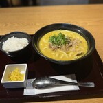 カレーうどん 千吉 - 千吉肉のせカレーうどん