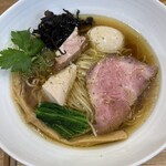 中華そば きなり - 料理写真:山椒味玉白醤油そば
