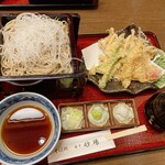 砂場 - 盛上げそば(1,320円)