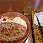 びっくりドンキー - 料理写真:ガリバーハンバーグディッシュ