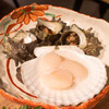 Echizen Uodonya Kaniemon - 貝焼き盛り合わせ