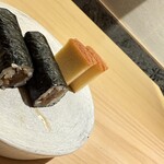 鮨 侑じ - かんぴょう巻き・玉子焼き