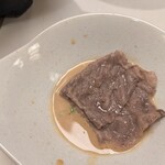 せんざん - 胡麻ポン酢でいただく