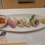 せんざん - にぎり寿司盛り合せ