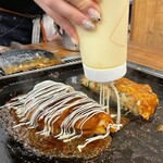 浅草もんじゃ もんろう - マヨがかけられると何故かテンション上がる