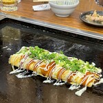 浅草もんじゃ もんろう - 美しい仕上がりのとん平焼き