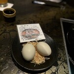 銀座 塒 - 珍しい青色の卵“アローカナ”