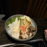 銀座 塒 - お野菜もたっぷり