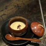 銀座 塒 - さつまいもと豆乳のすり流し