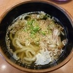 回転すしまんまん 津垂水店 - かすうどん