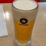 らぁ麺たけし - 生ビール