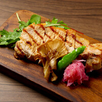 茶美豚の緑茶塩麹焼き