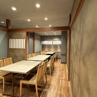 宴会にも個室をご用意！6名様以上のご予約はネット予約前にお電話ください。