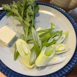 コロムビア - 豚すき焼きセット (1,500円) ※具の大半は1枚目の通り既に鍋へ