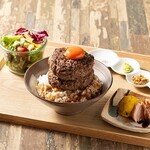 和牛近江牛ランチ 月とハンバーグ - 
