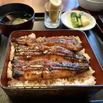 藤舟 - 料理写真:鰻重　中