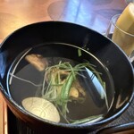 藤舟 - 松茸のお吸い物