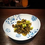 菜香餃子房 - お通し（400円）