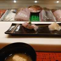 美乃鮨 - お椀、鯵