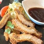 プチカフェ - とんかつ断面