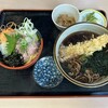 魚がし食堂はま蔵 - A定食　温かいそば