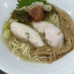 麺屋 心羽 - 梅塩ラーメン