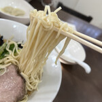 麺屋 心羽 - 細麺です♪