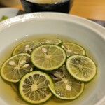 玄水 - 秋保(並打ち)すだち蕎麦